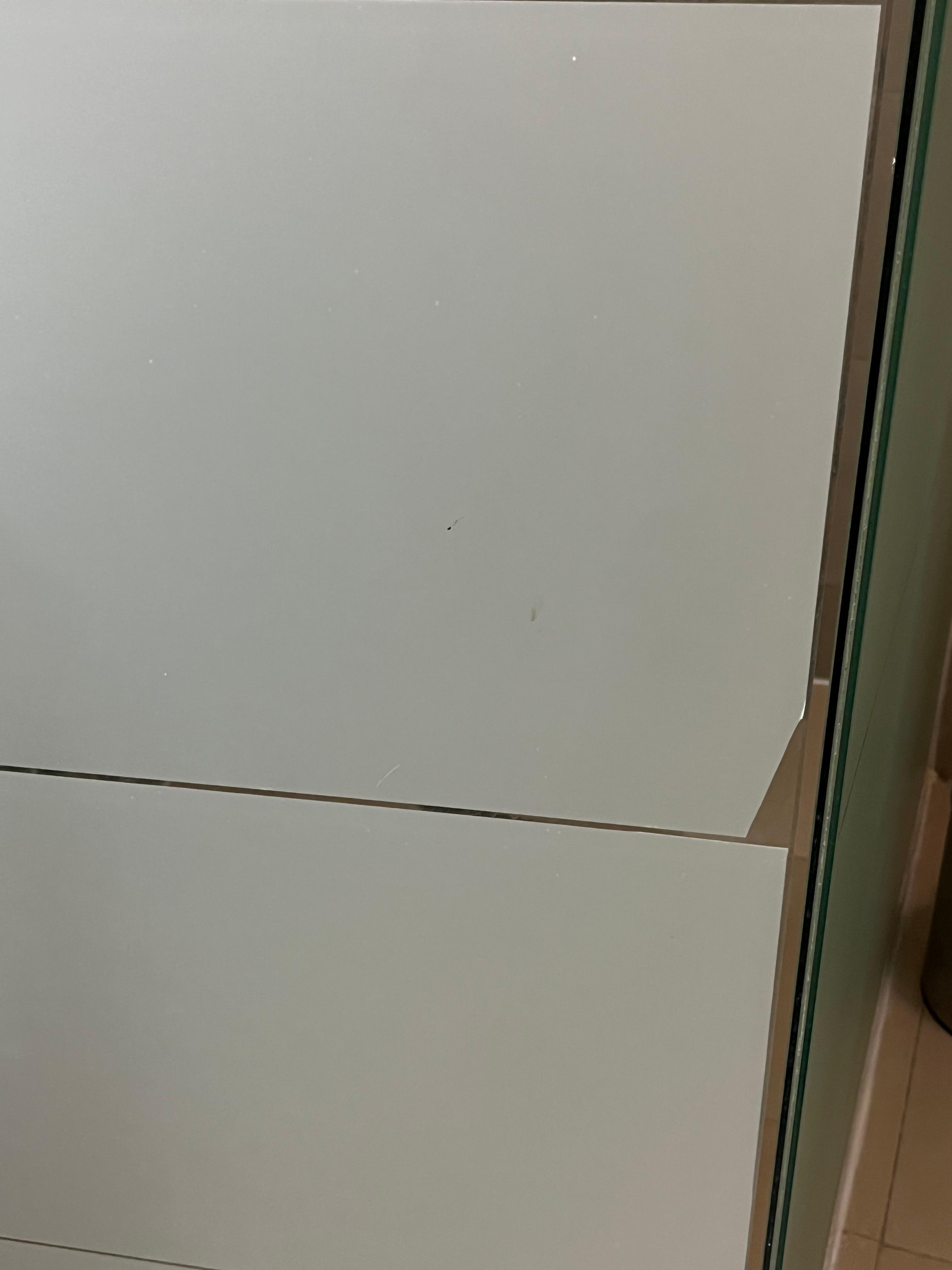 No hay puerta en el baño! 