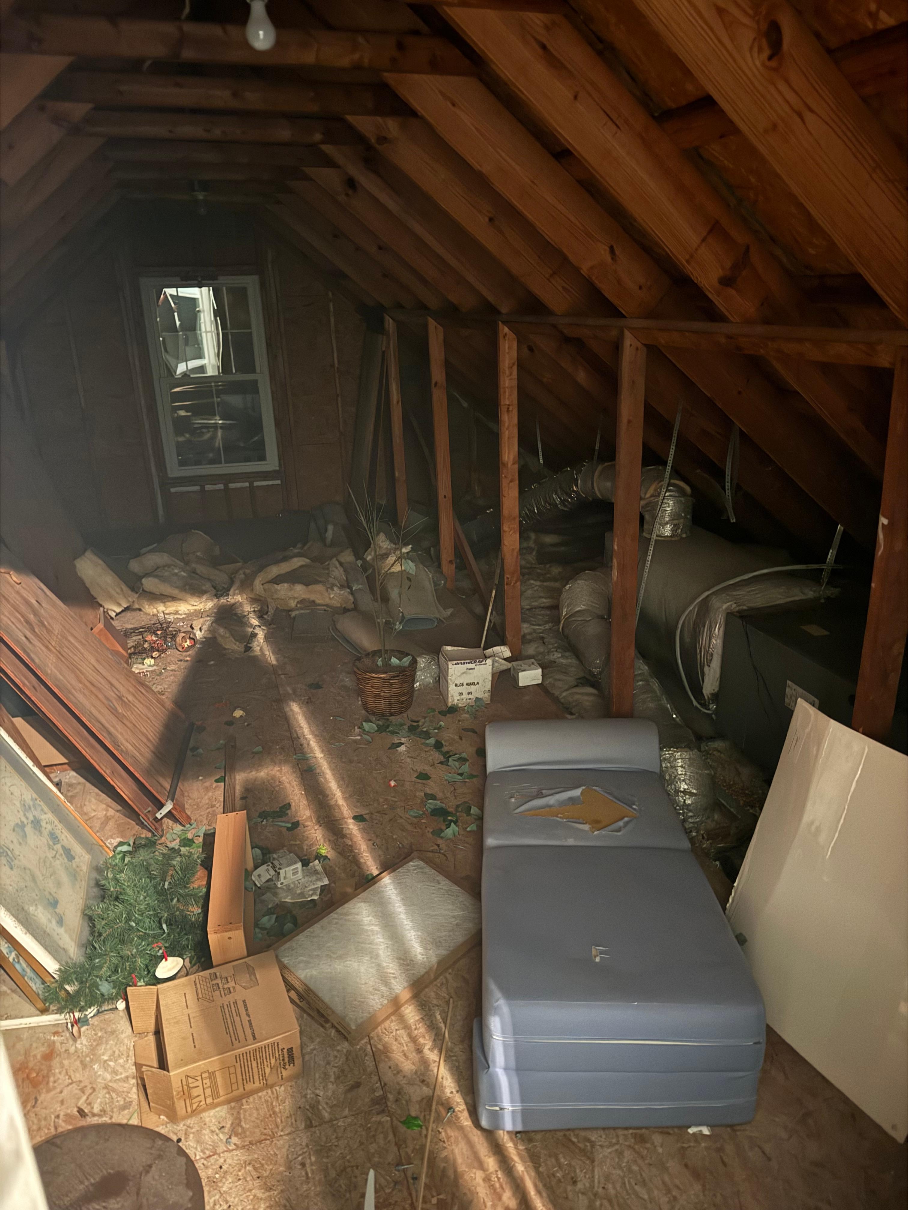 Creepy attic