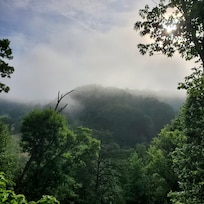 View from the lower balcony. Beautiful.