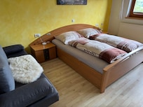 One of the bedrooms