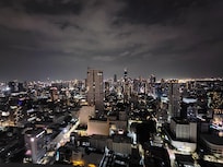 バルコニーからの景色