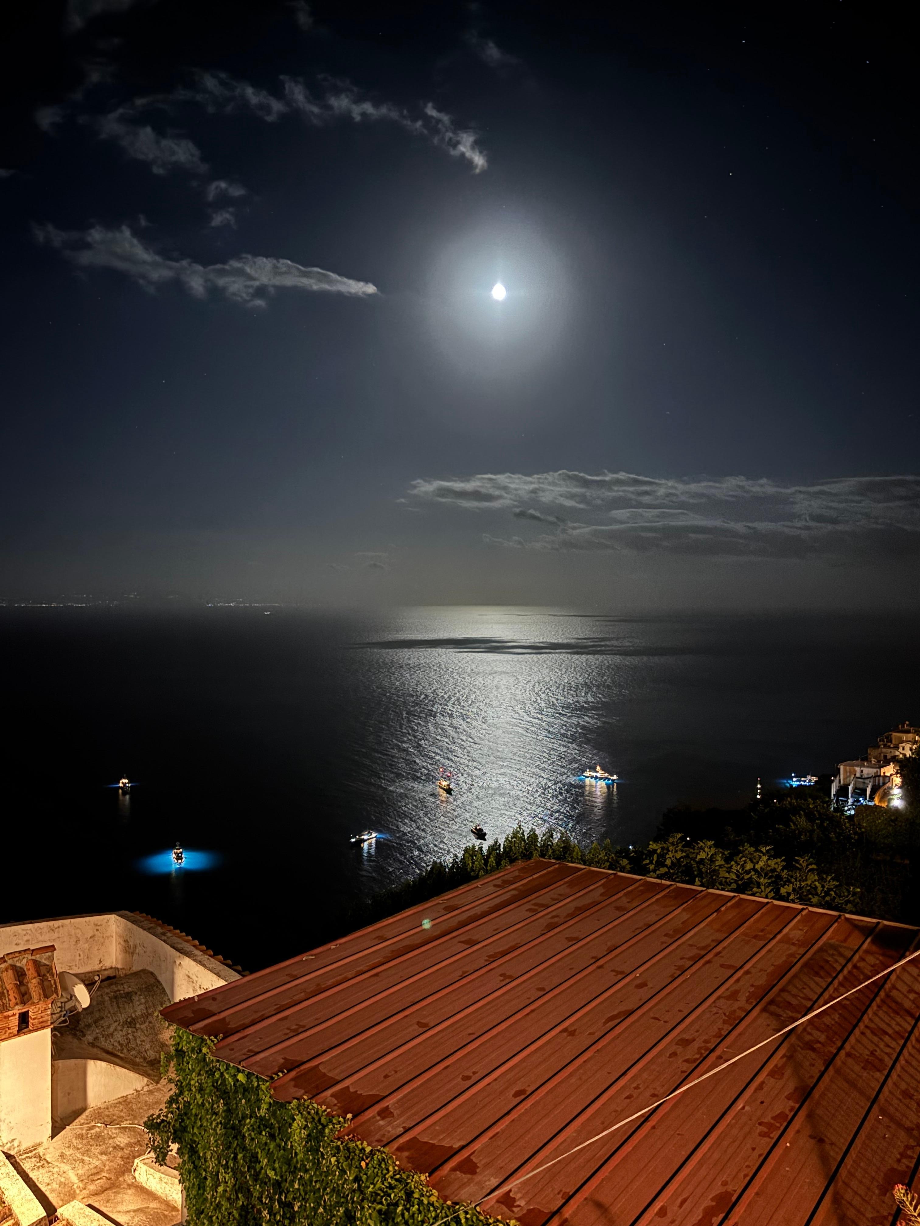 View at night 