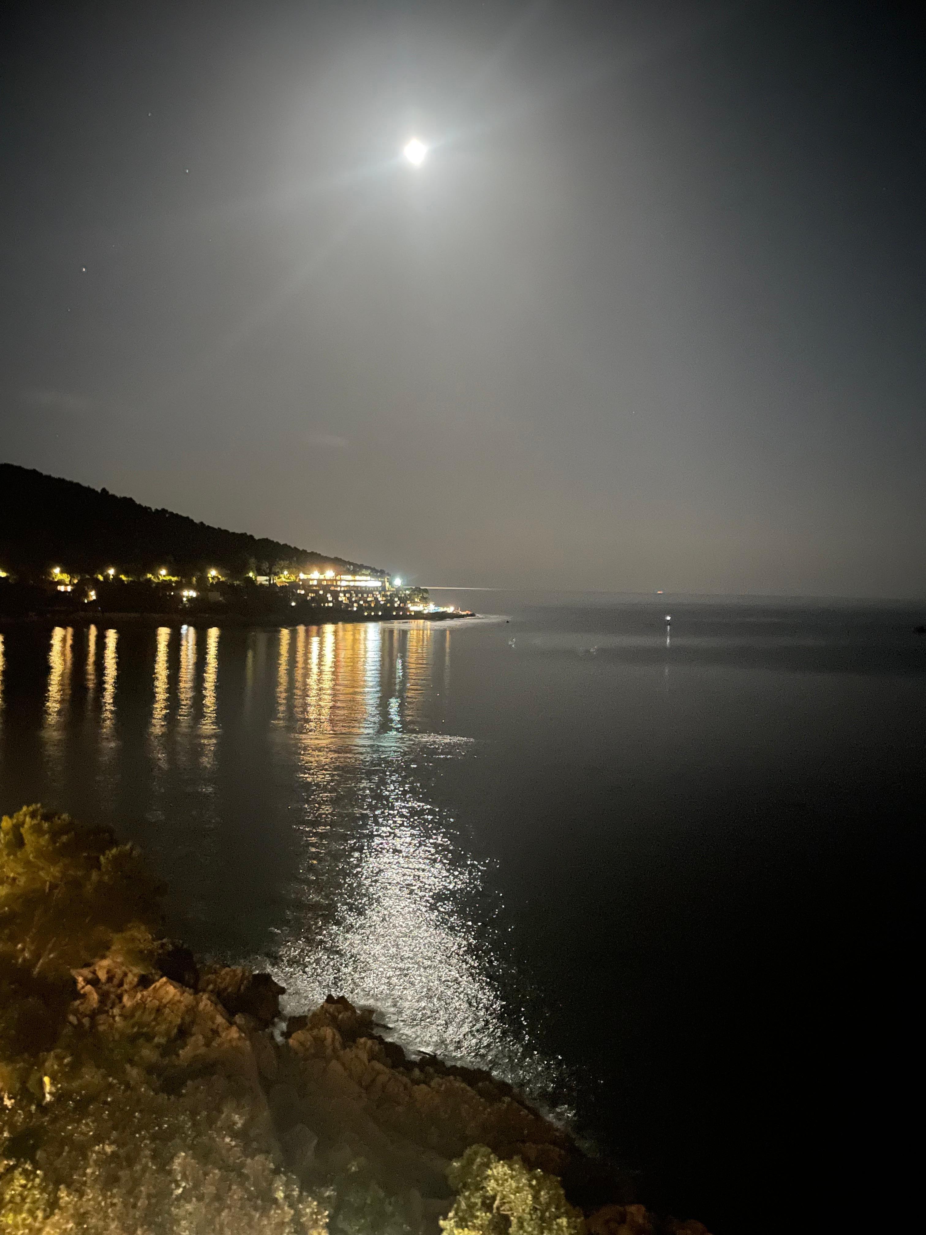Night time view