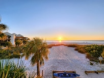 Evening view from the deck!