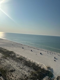 Our view from the balcony