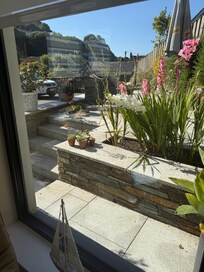 This is the view from the lounge area.. a beautiful sun soaked area to enjoy the properties vista.