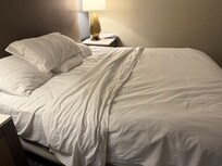 After being out the whole day, this is what you see when you walked in the room. The hotel should re train their housekeeping staff.