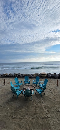 The backyard