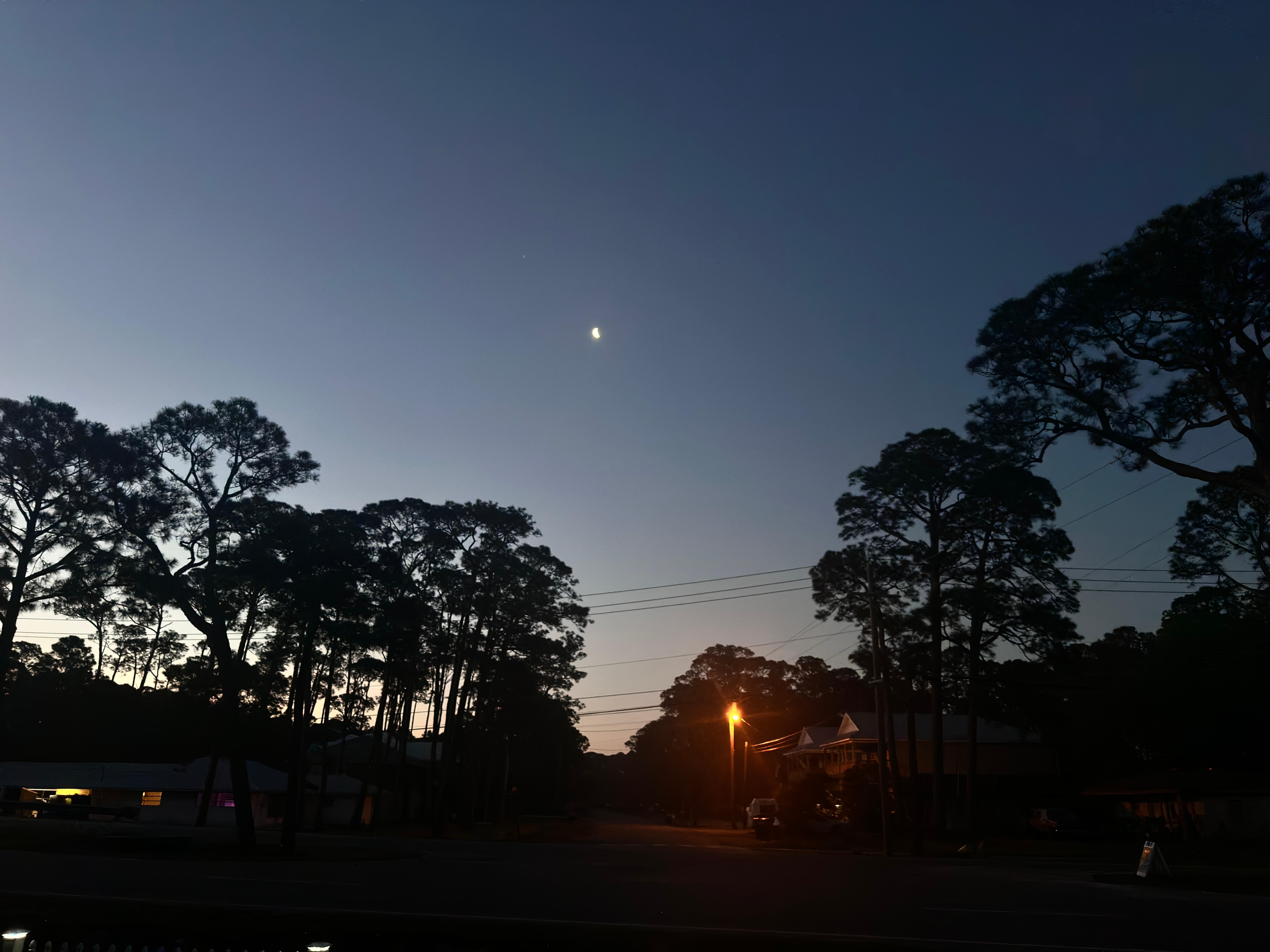 View from the front porch. 