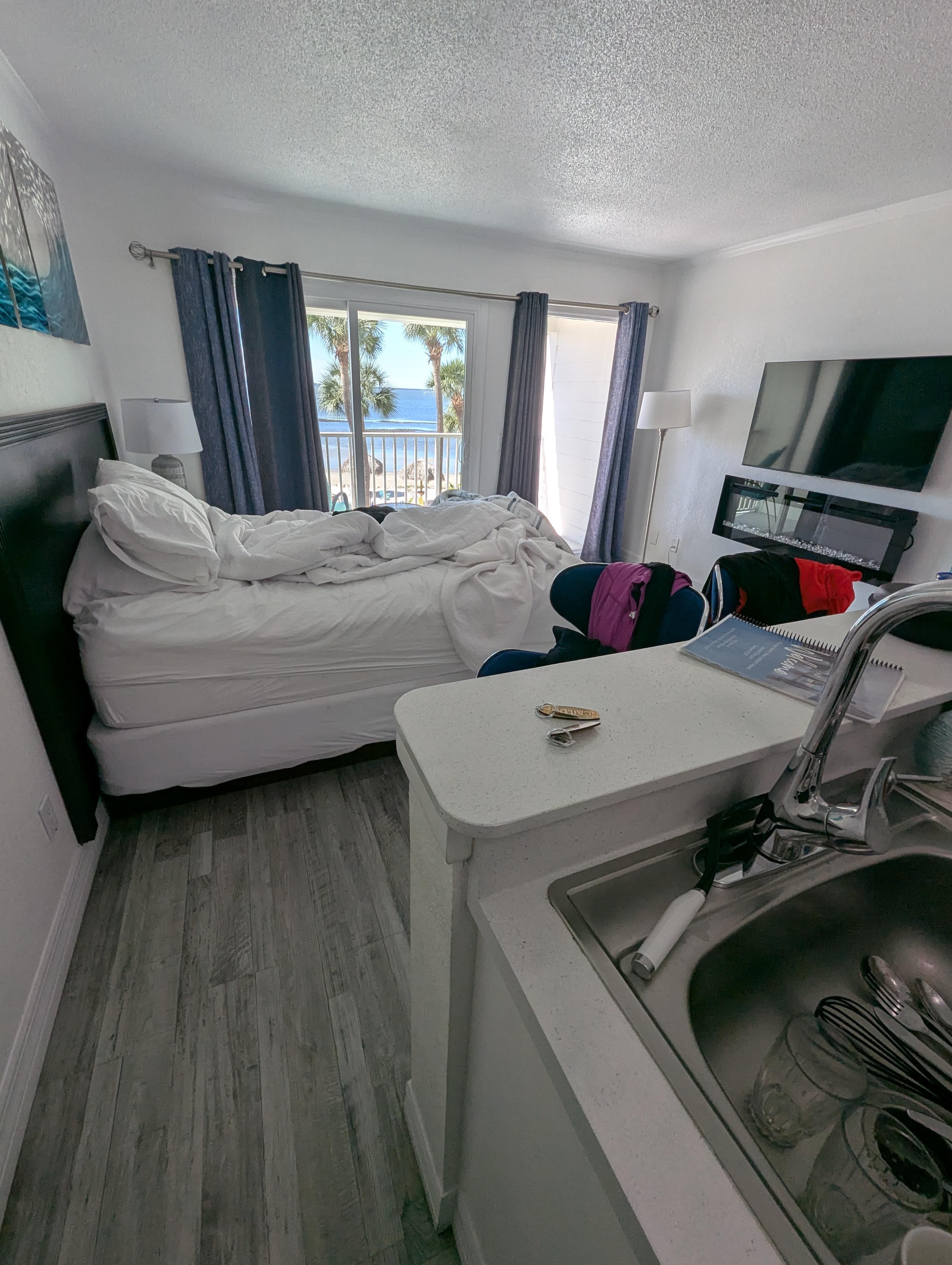 view from the kitchen