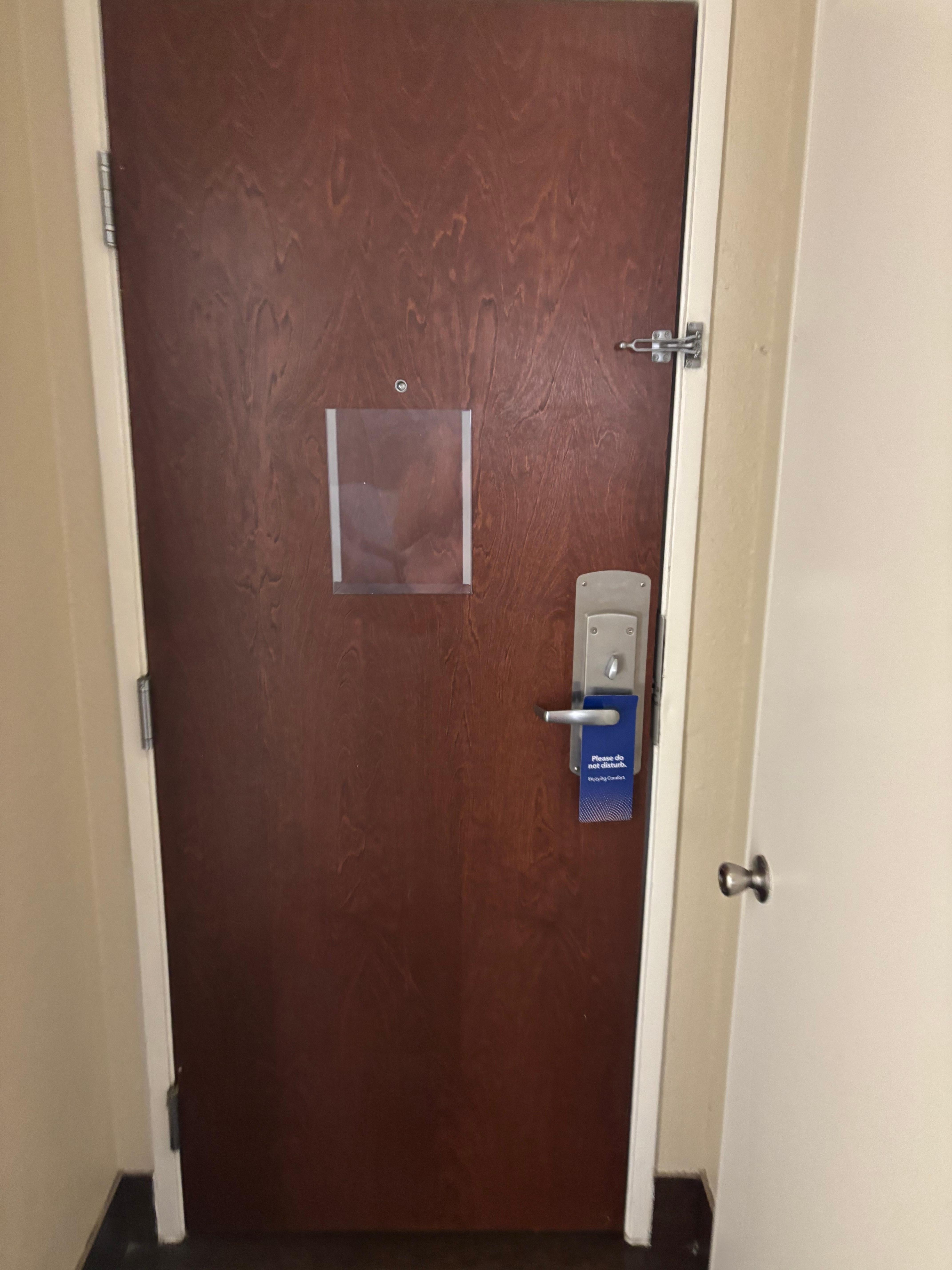 No exit instructions 