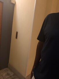 Down or up no access to get inside the elevator door will not open