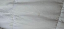 Stains on bedding