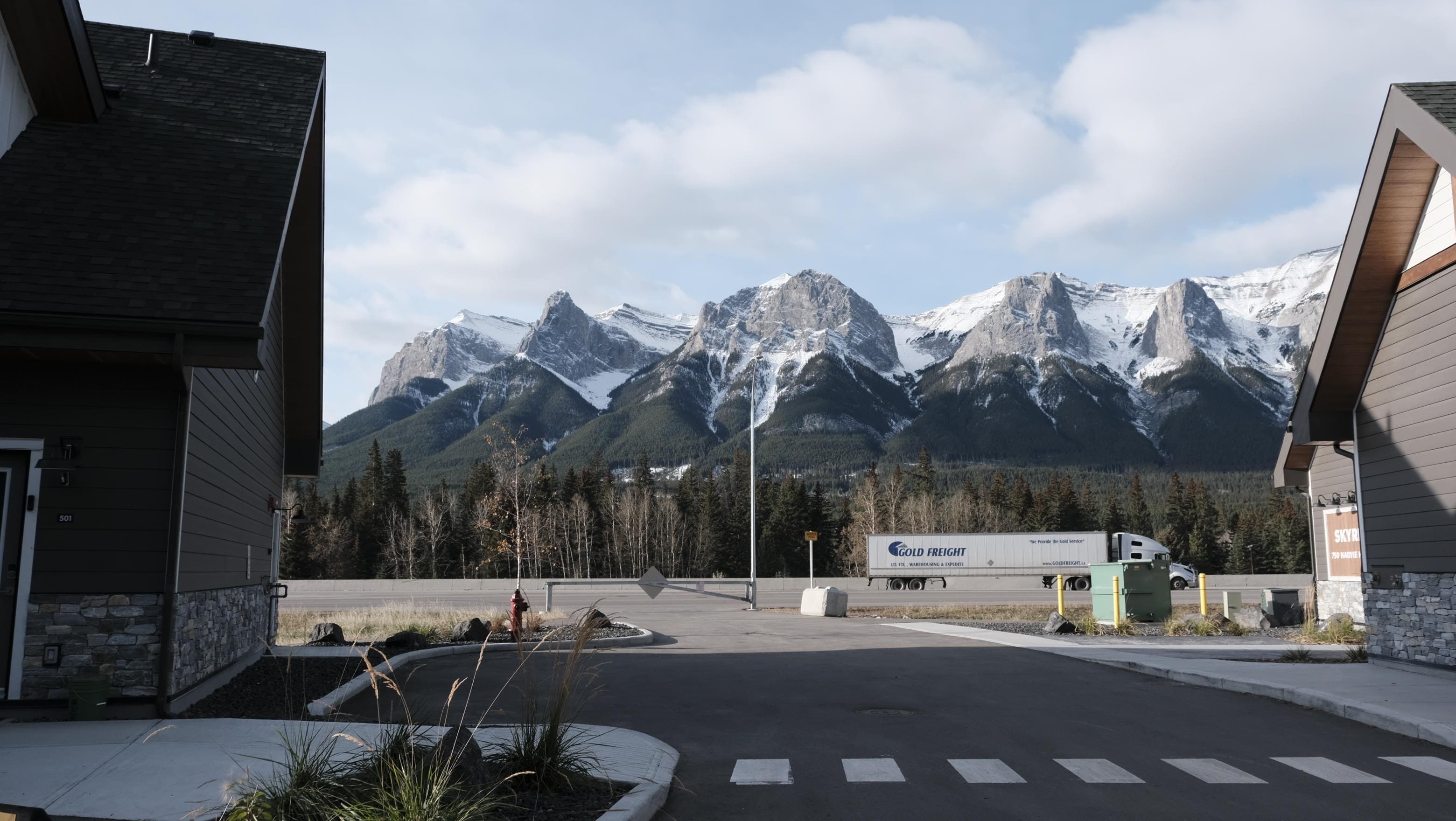 View from our rooms.