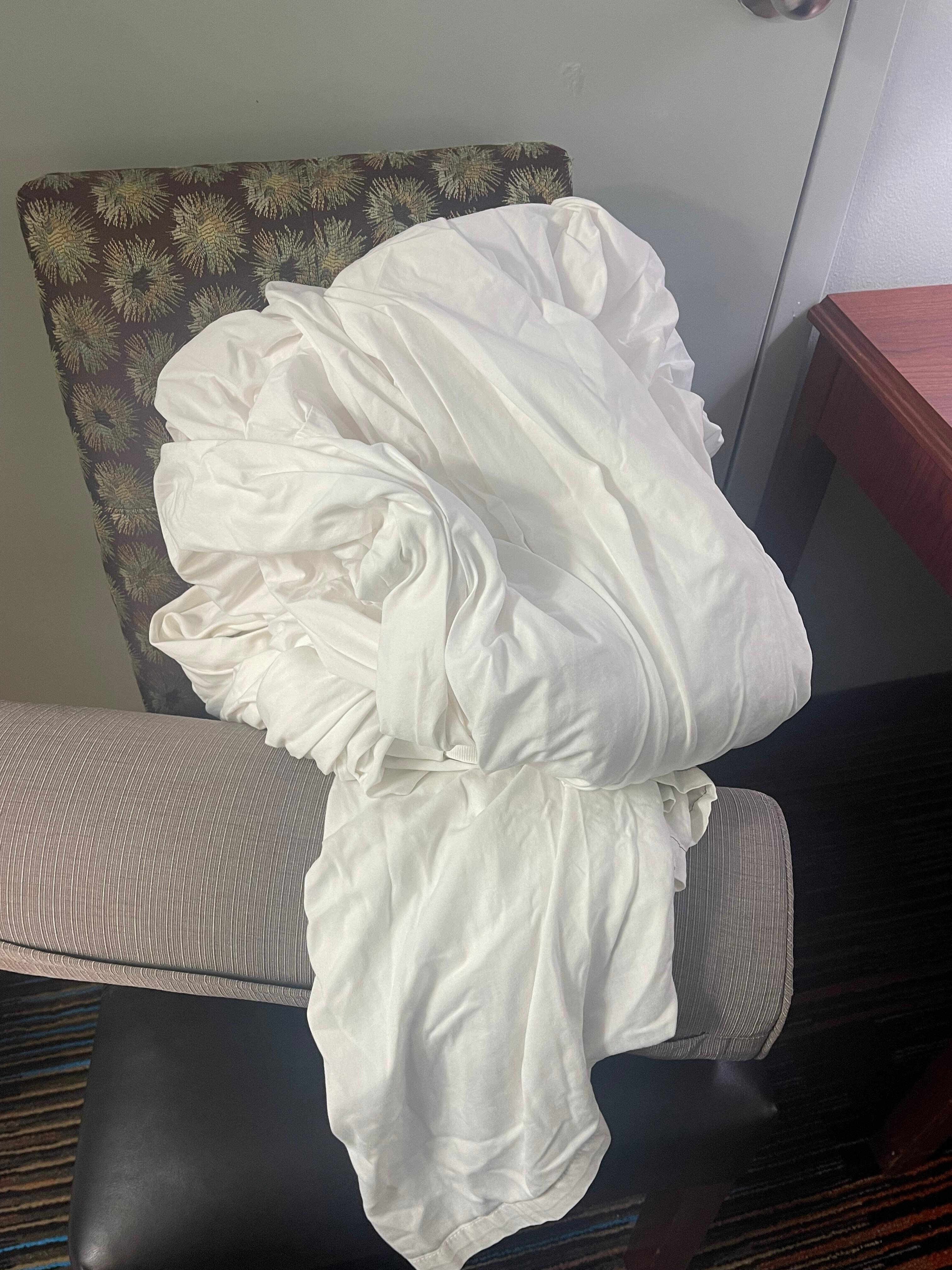 These we the “clean” sheets they gave me