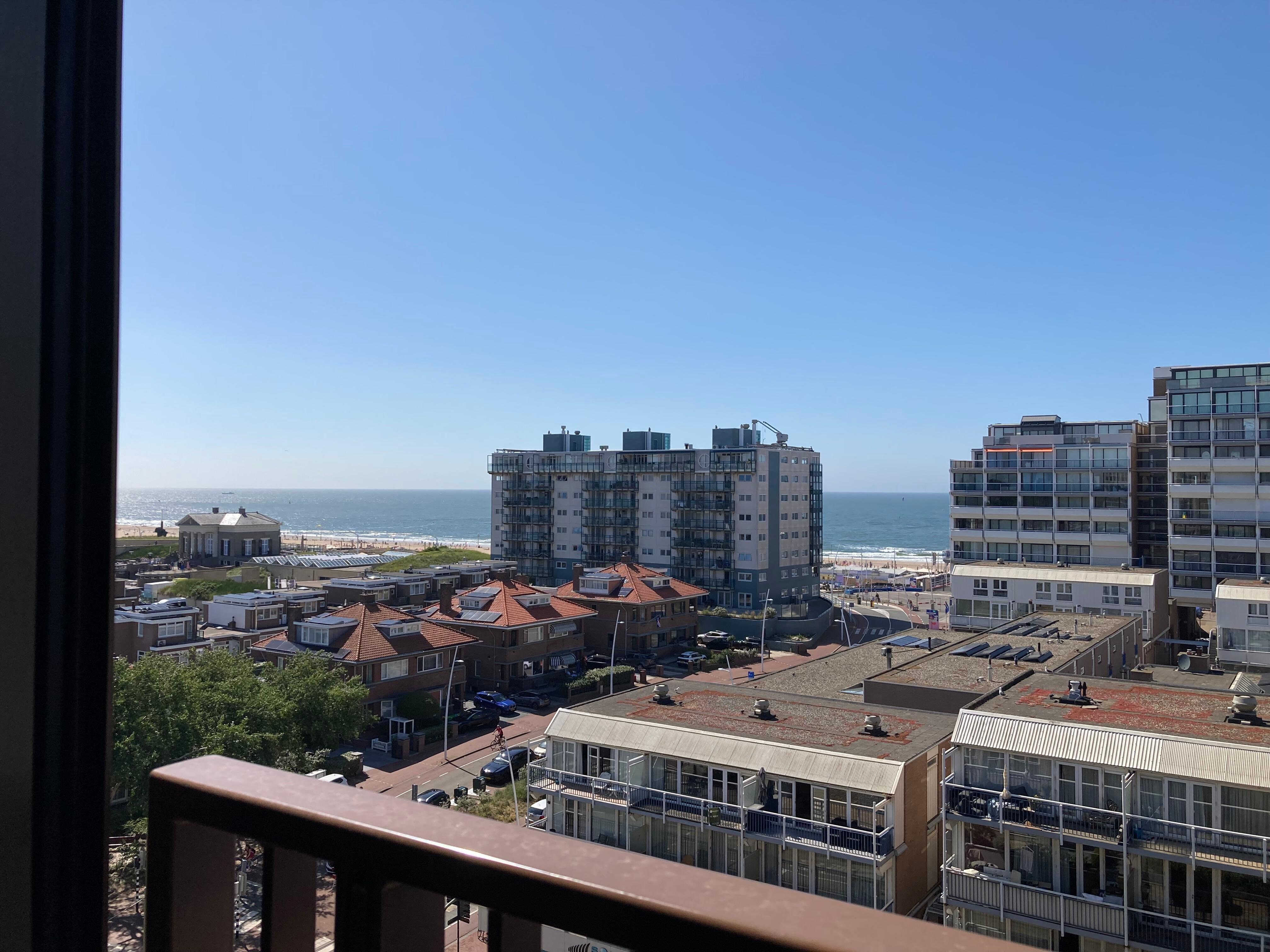 View from upper floor of Numa Scheveningen