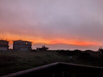 Sunset from back deck