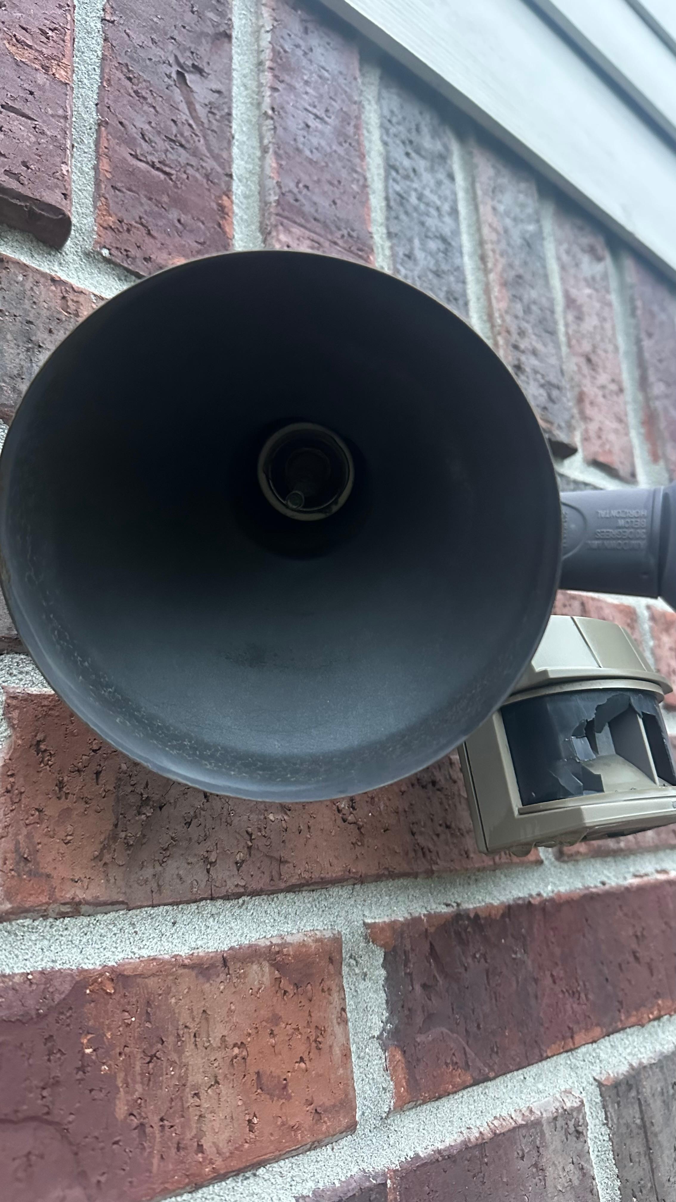 Broken light fixture 