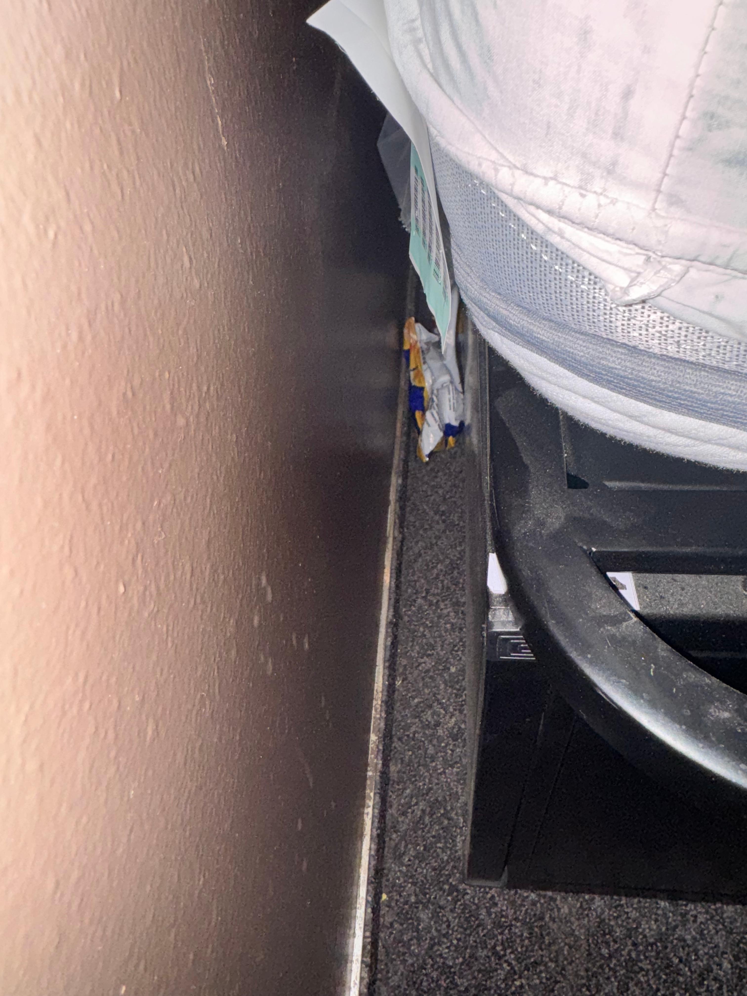 Trash from previous guests