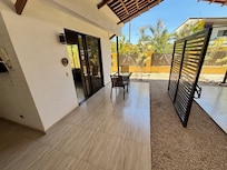 Patio area.