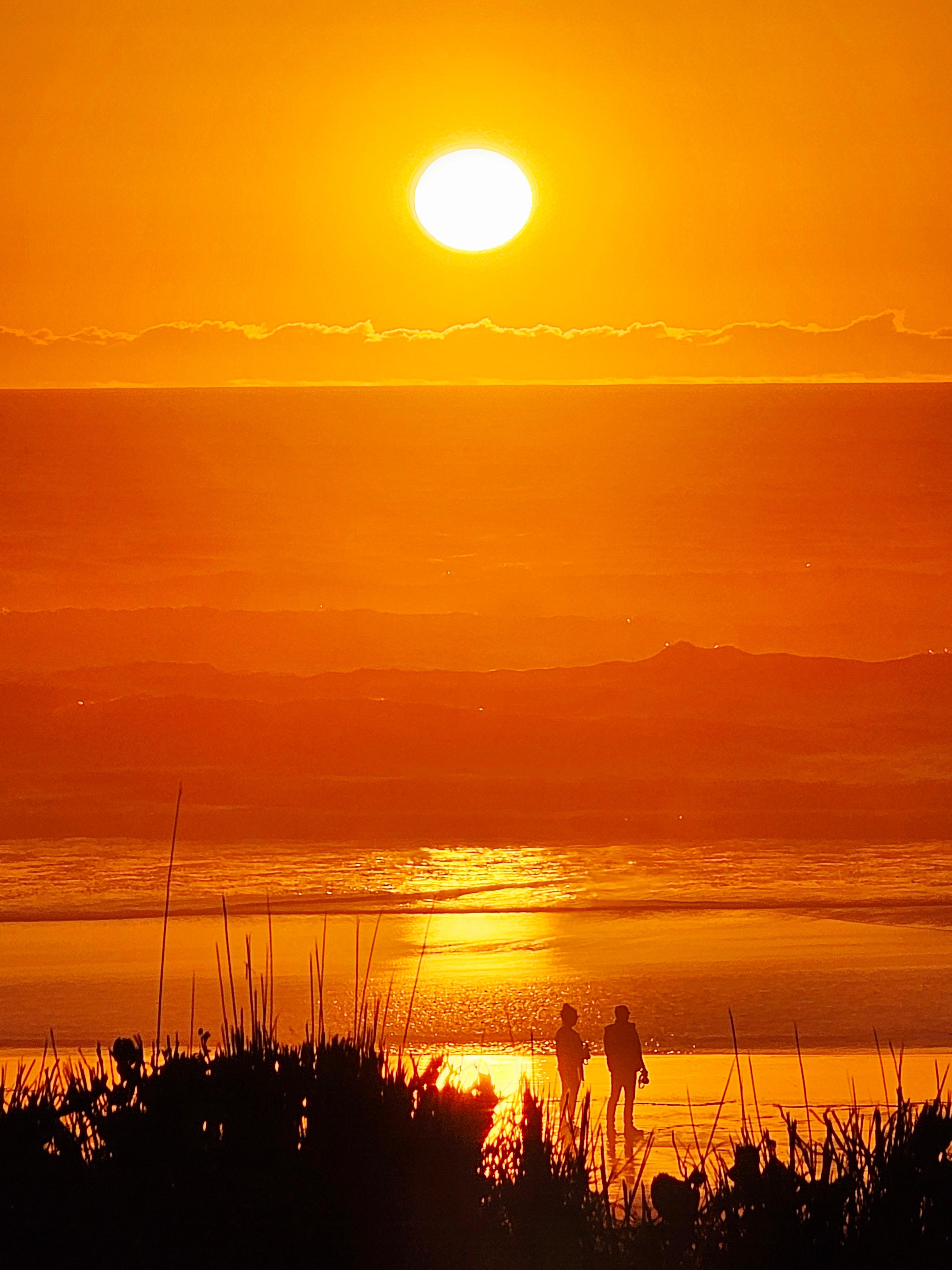 Sunset from the deck