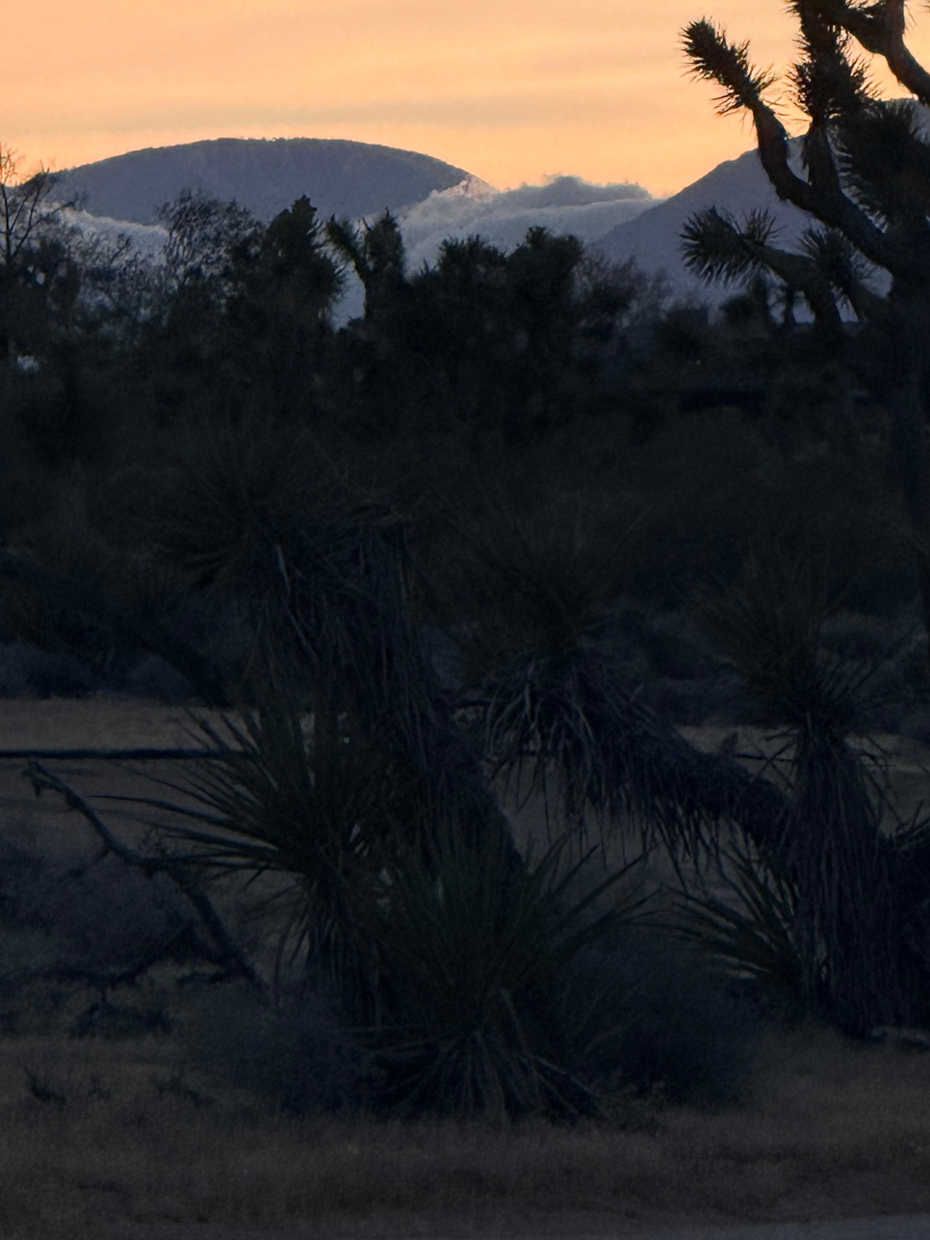 Sunset with a river of clouds