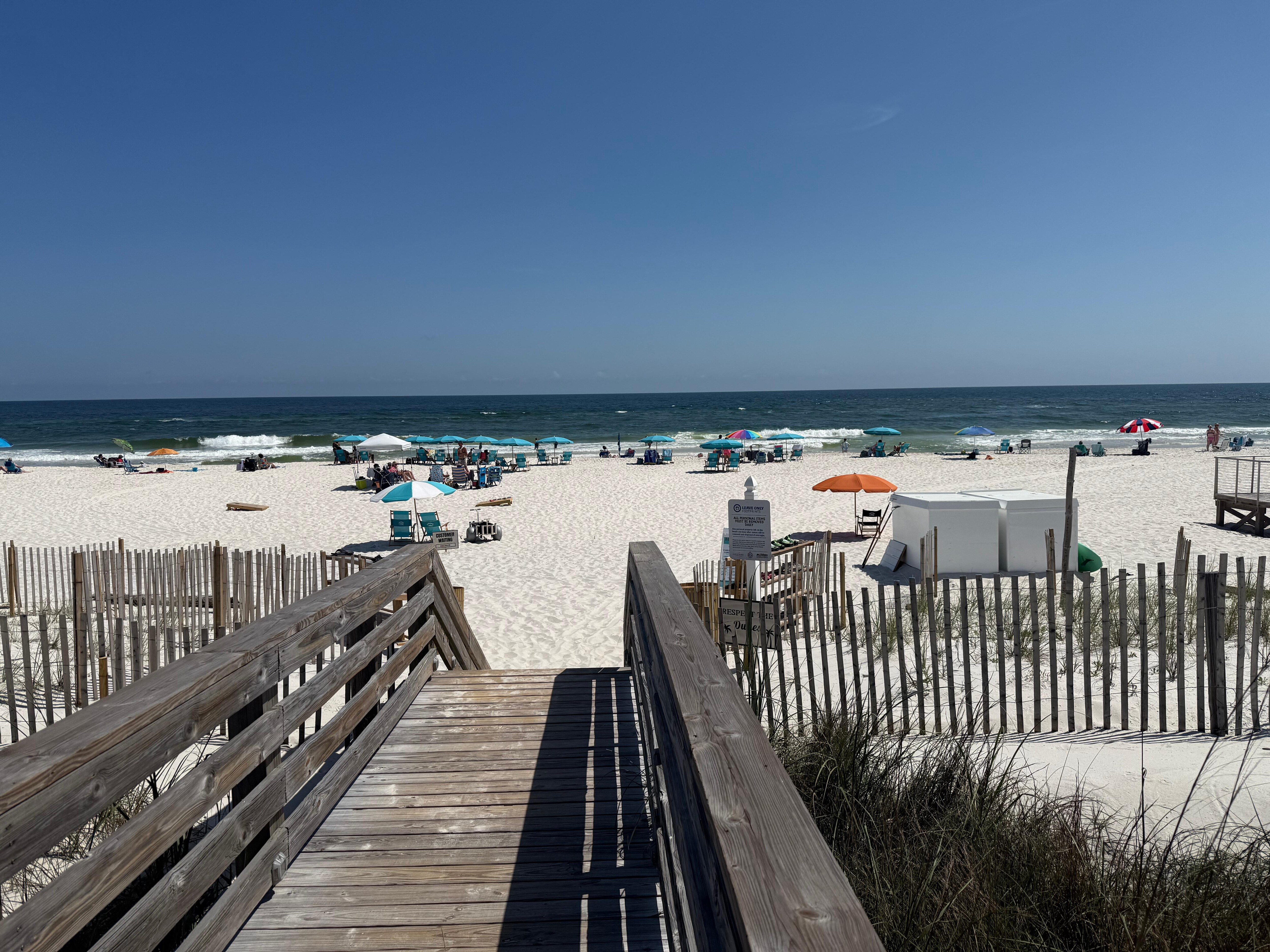 Walkway to the beach