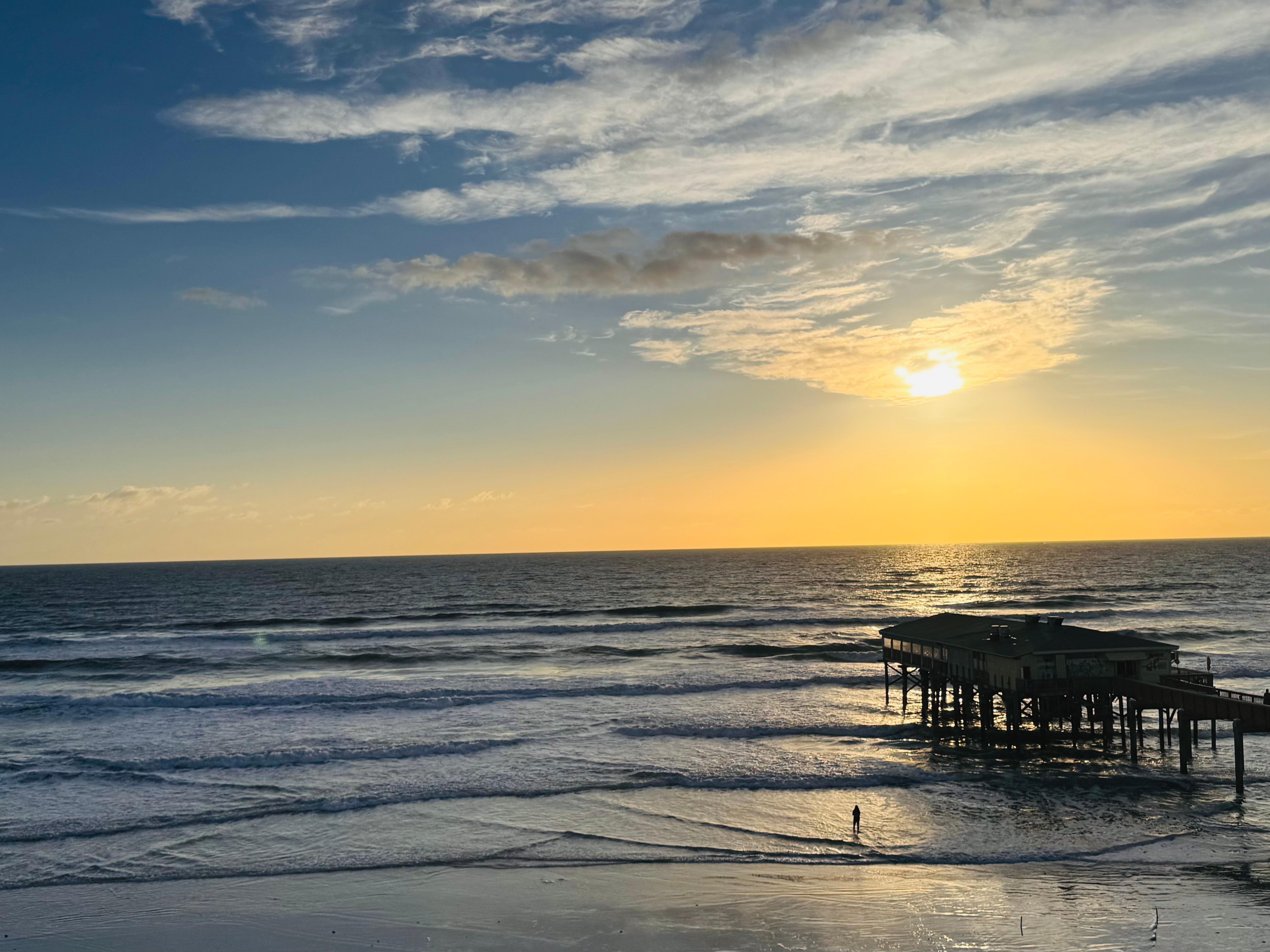 Morning coffee and a beautiful sunrise! 