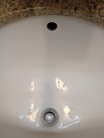 Crack in the sink