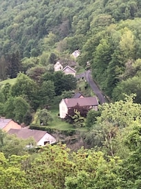 Uitzicht op het huis