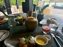 Breakfast with a view
