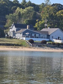 View of house from breakwater