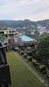 View of pool