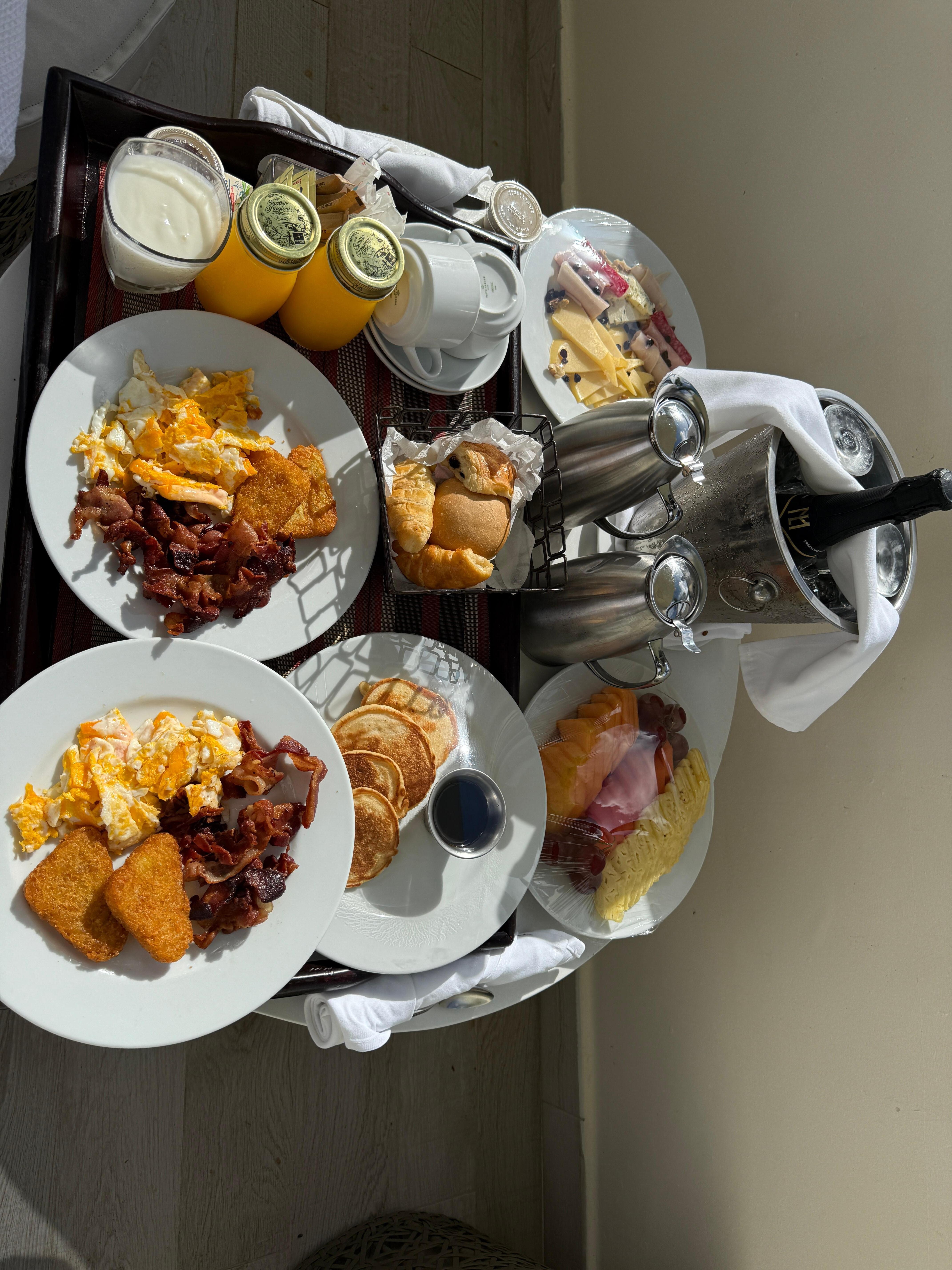Room service breakfast 