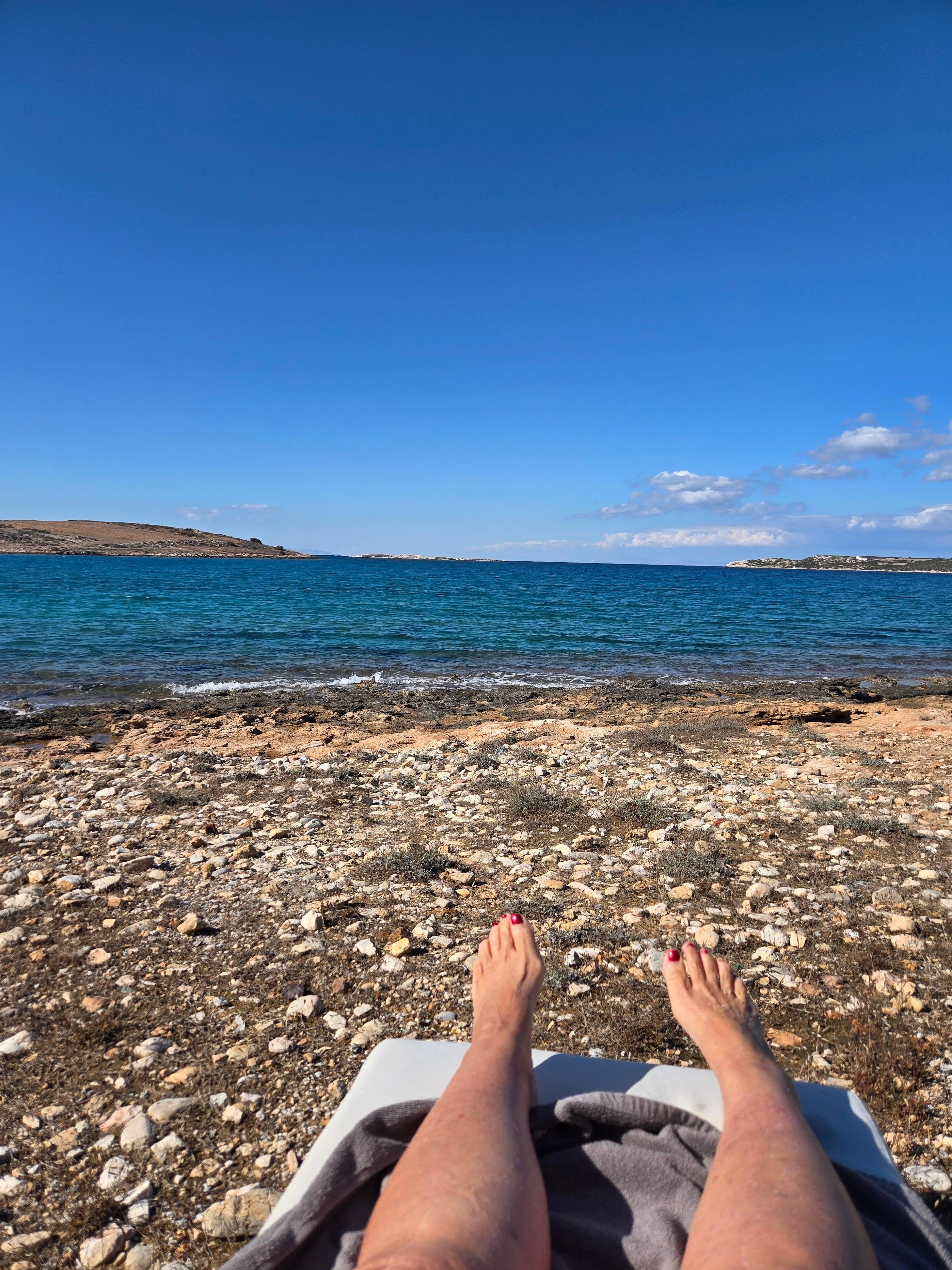 Ground around the beach was not a nice area.