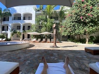 Poolside