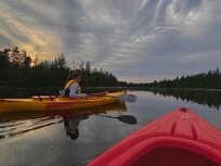 Peaceful kayak adventure