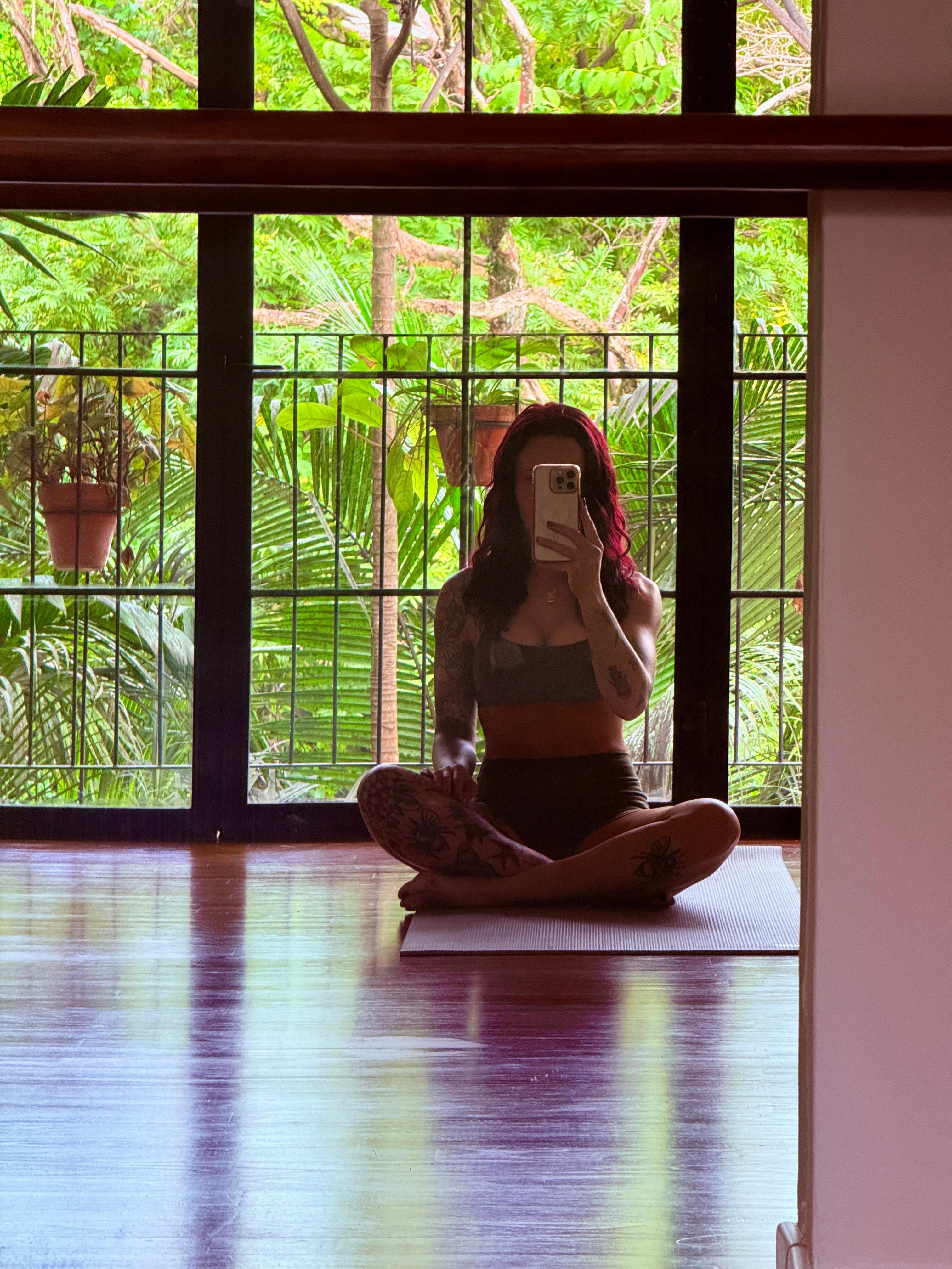 Yoga studio at the sendero 