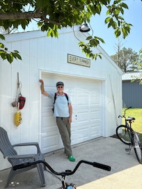 We enjoyed exploring on the bikes!