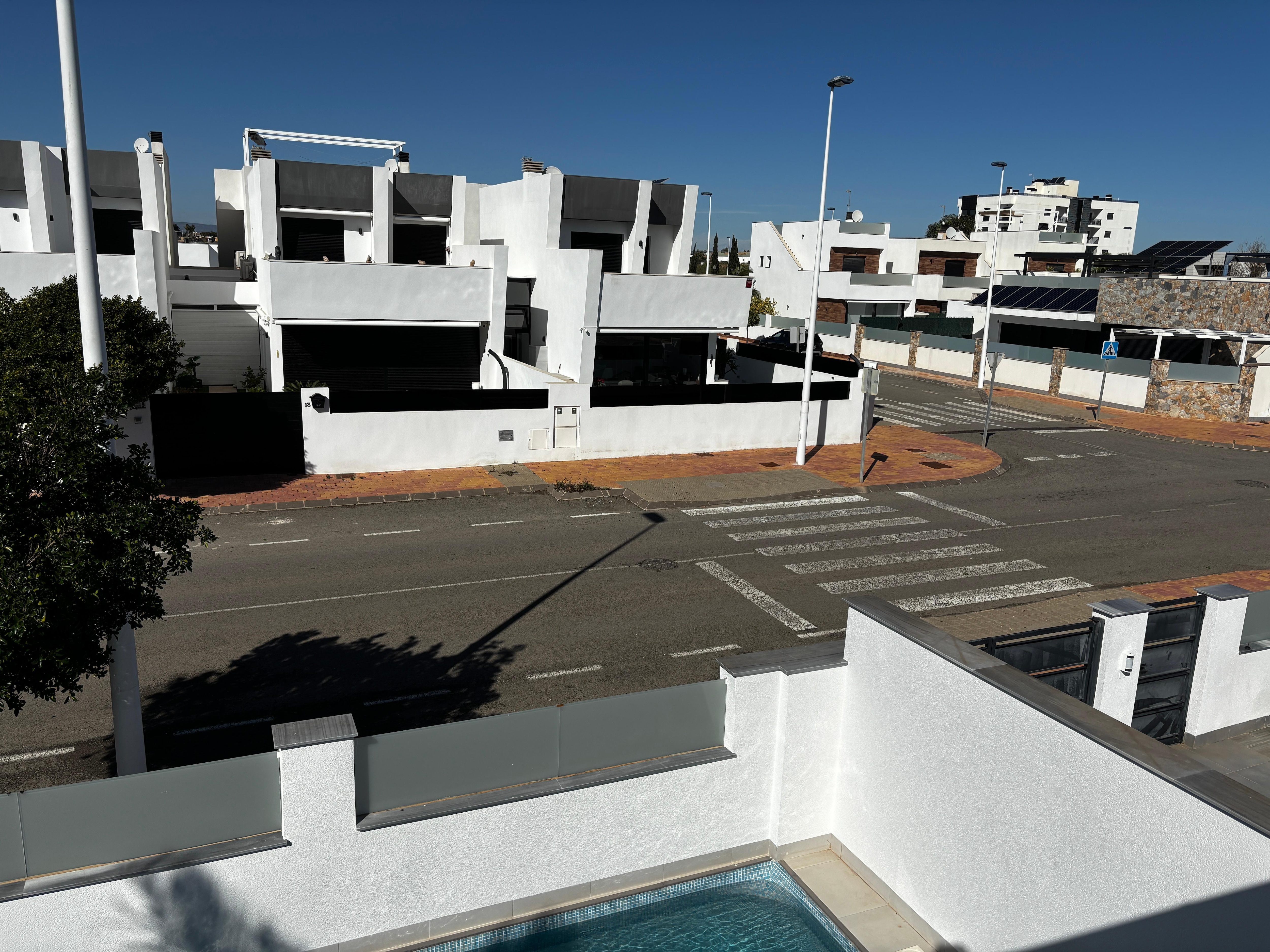 Von der Dachterrasse