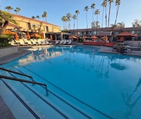 Pool and pool area was clean