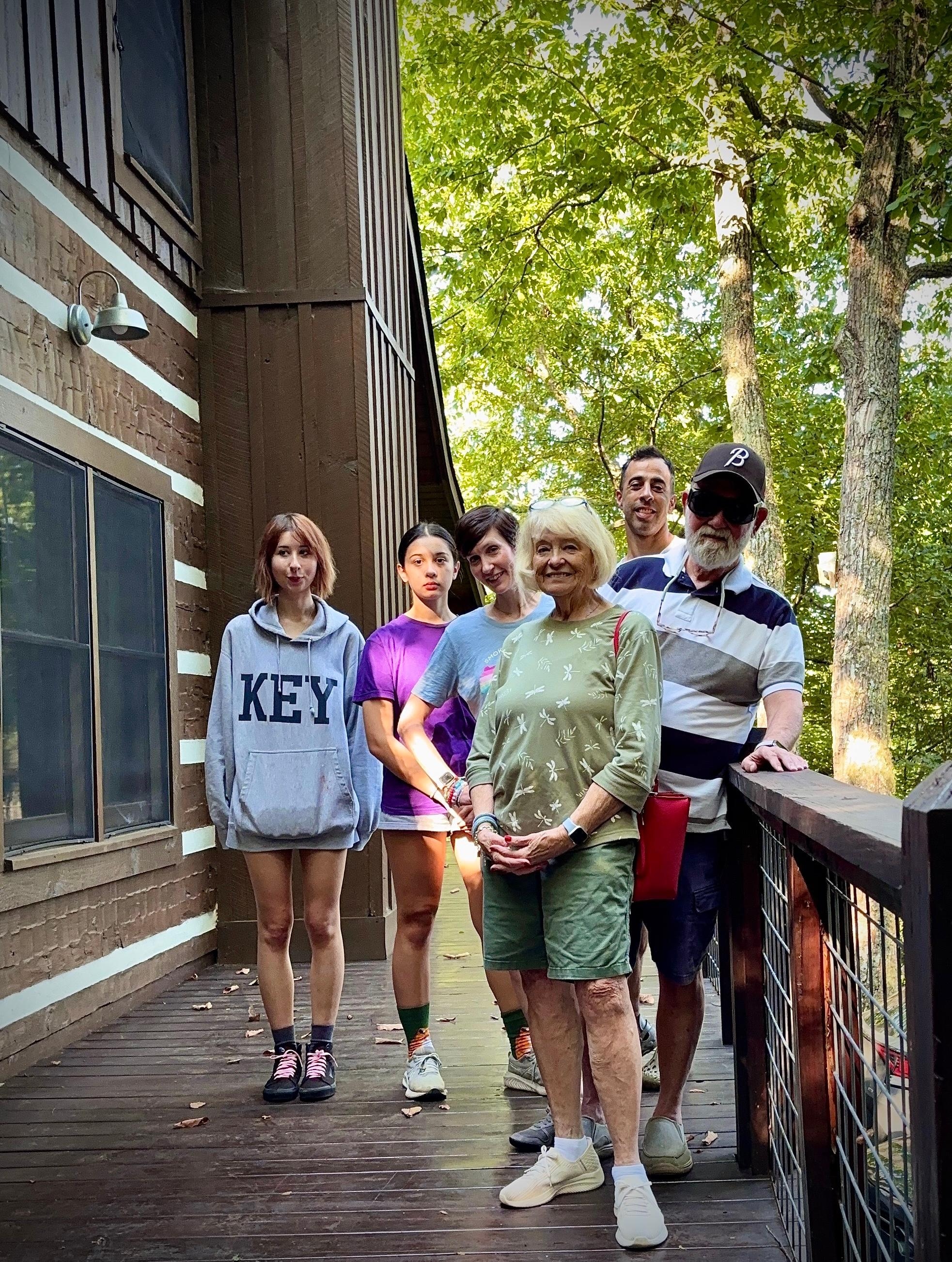 The whole crew right before leaving