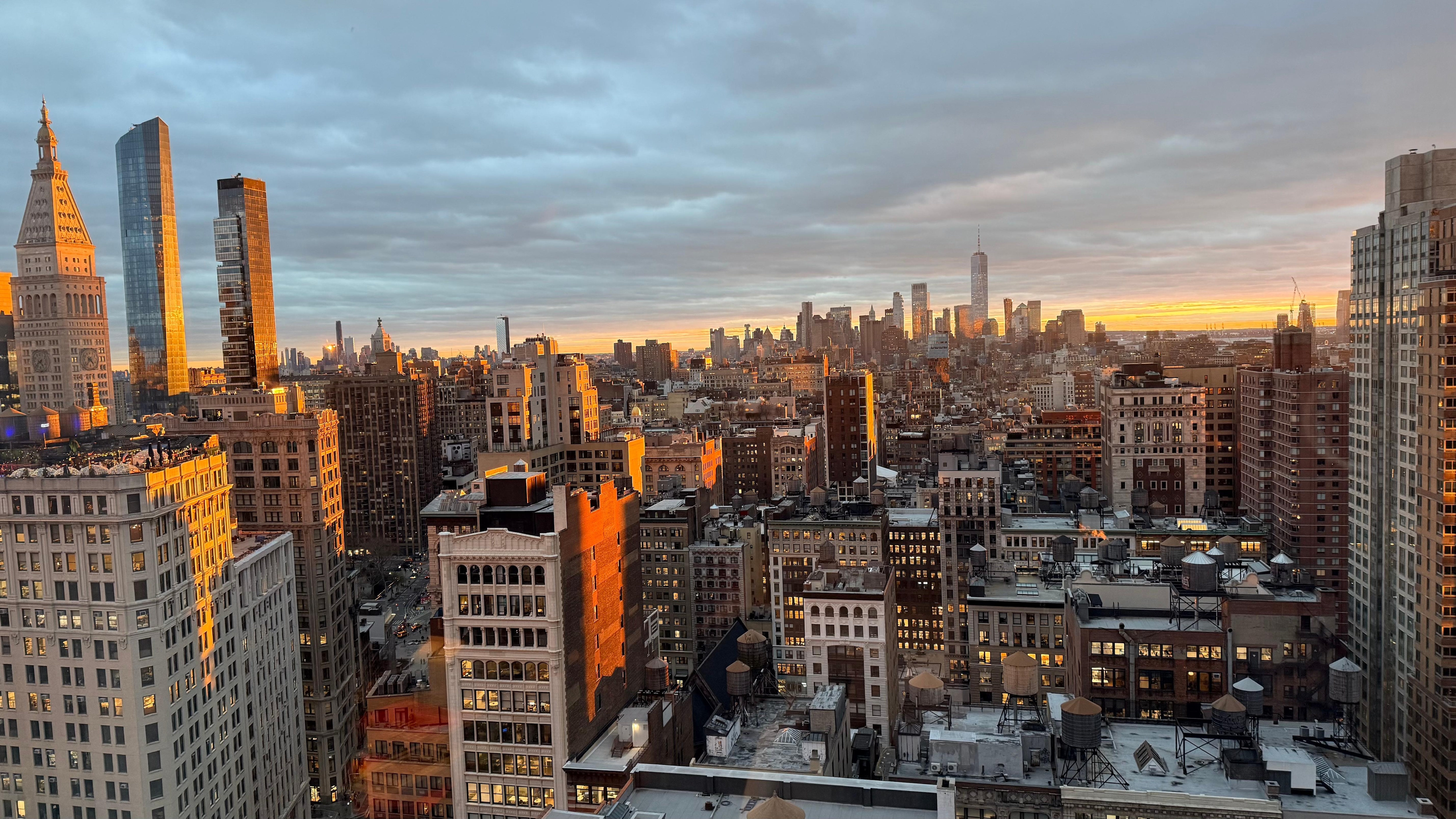 Our view from Room 3004