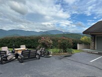 Fire pit area.