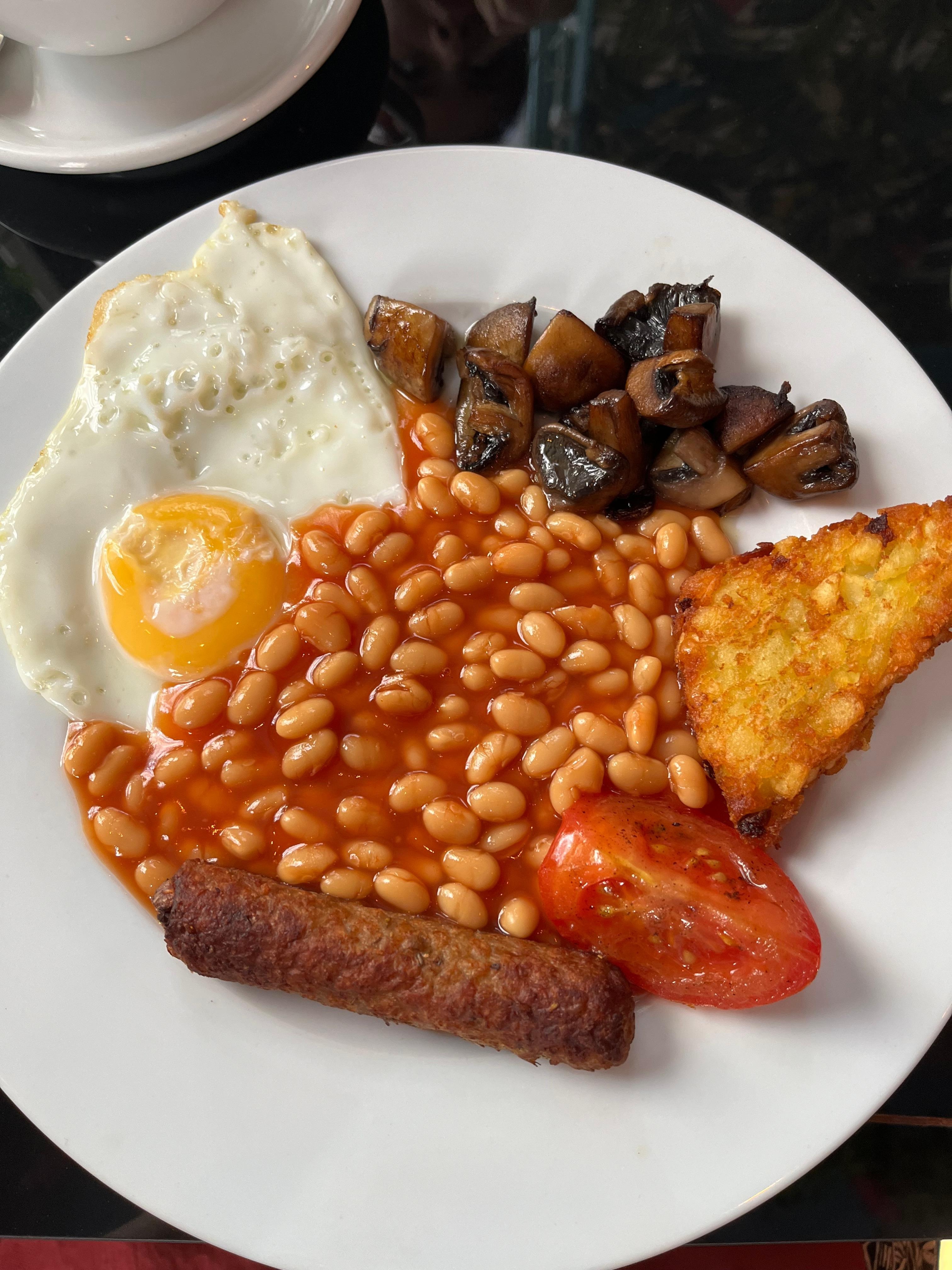 Vegetarian breakfast