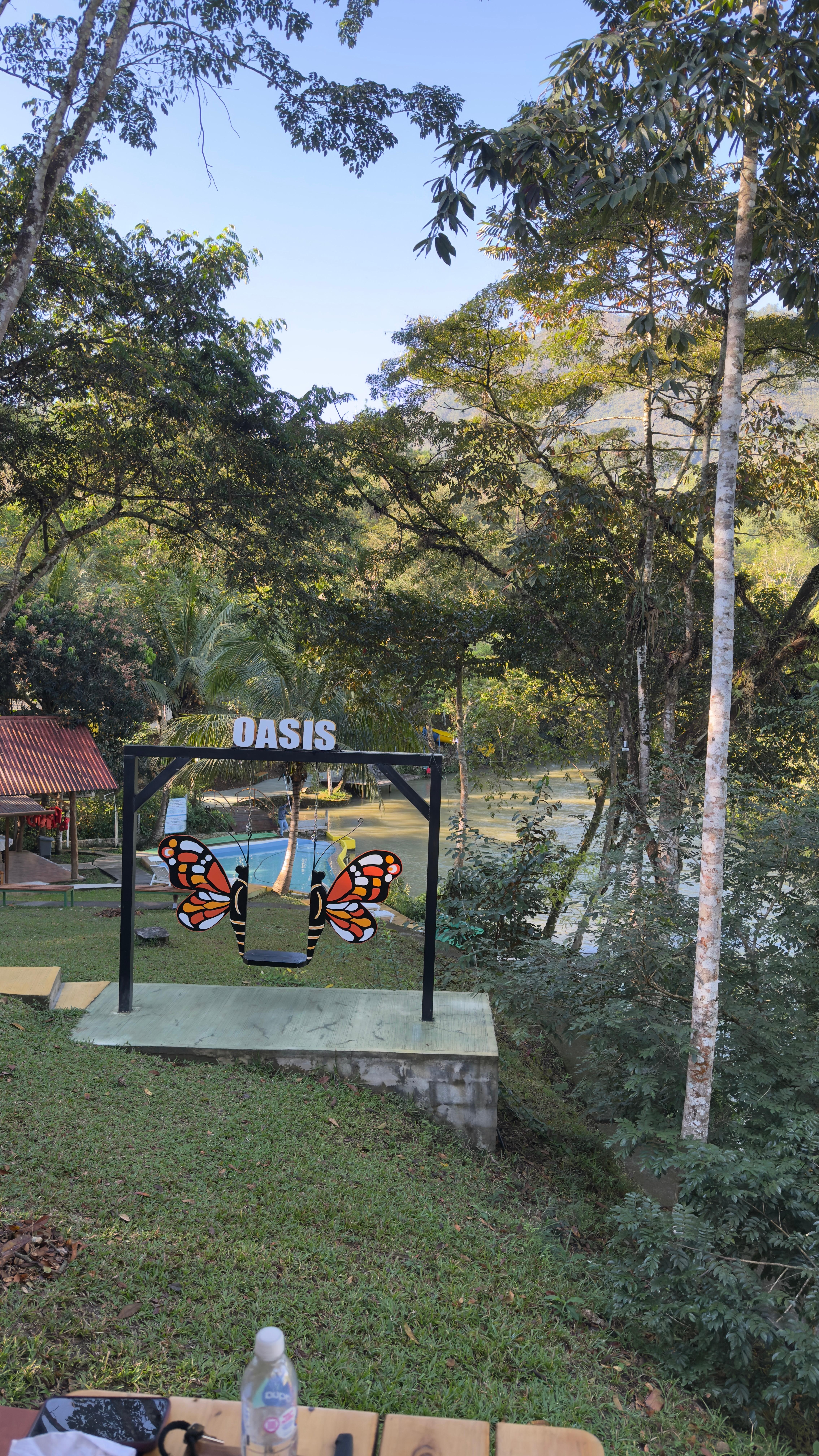 View from the restaurant 