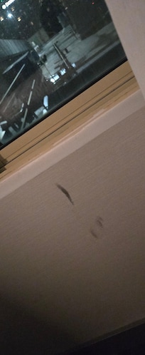 Dirt and marks on the walls