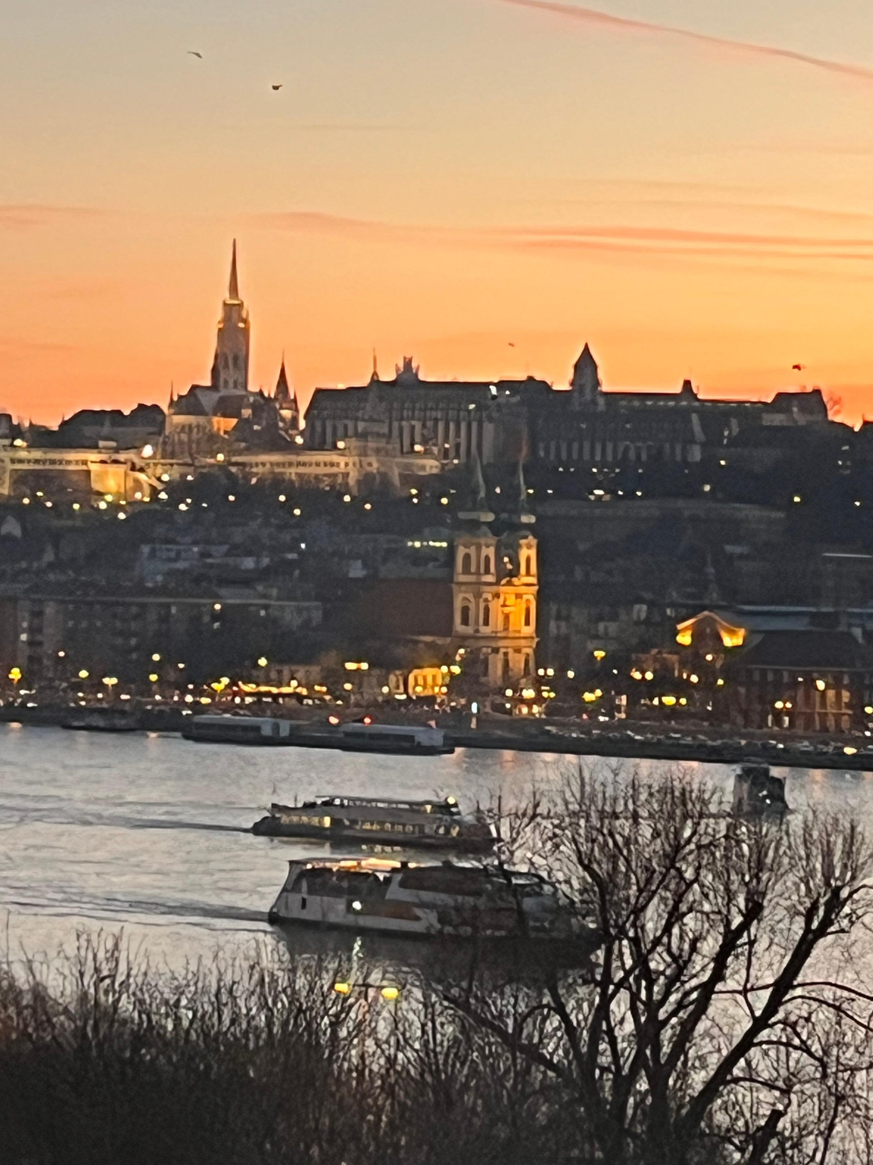 Views from the apartment balcony…