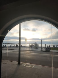 View from hotel courtyard. Thank you to the staff.