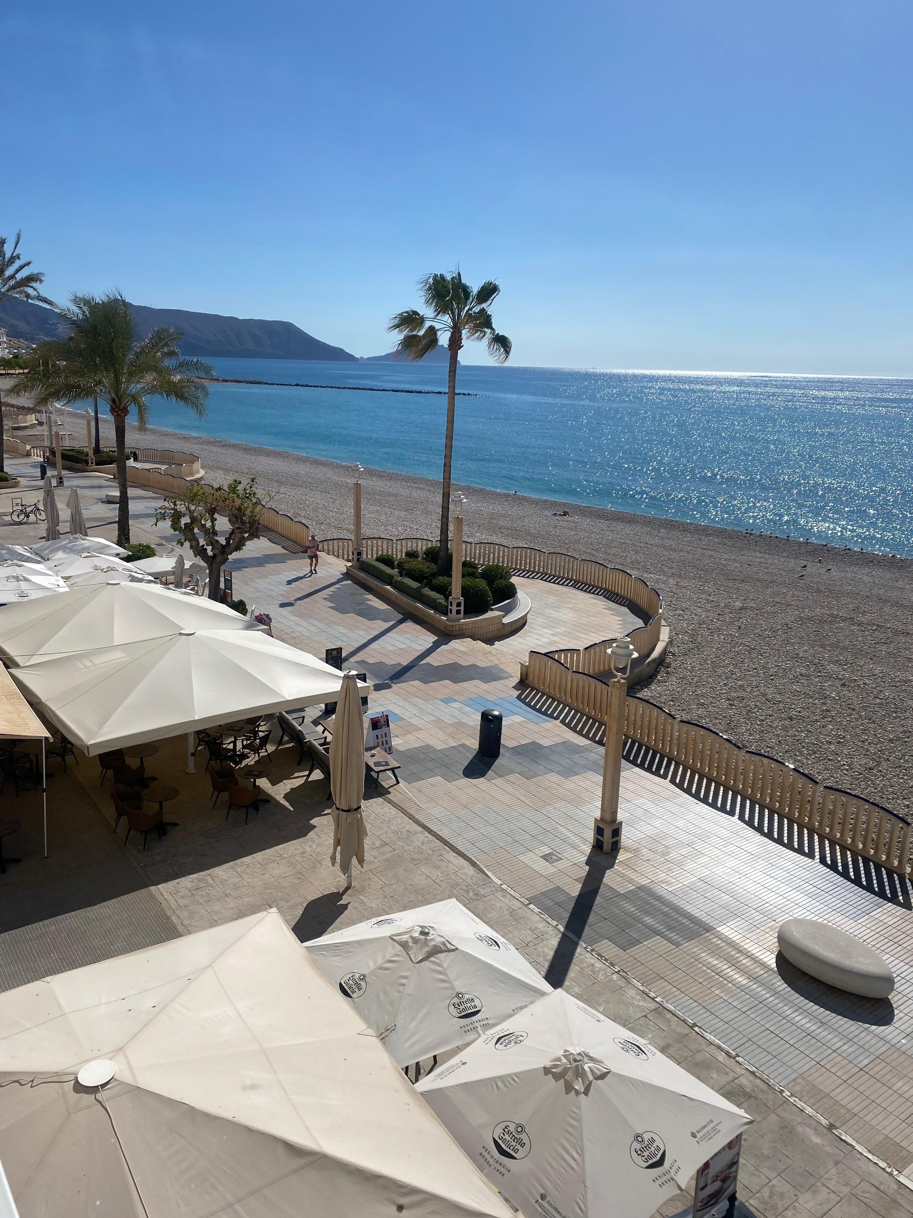 View from the balcony